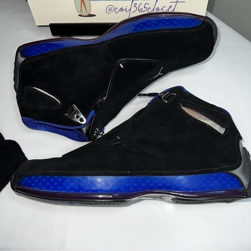 NEW Vintage Men’s 2003 Air Jordan XVIII OG “The Final Bow” Shoes Size 11.5